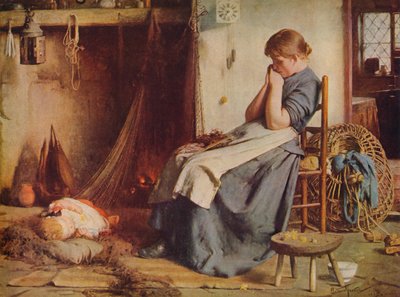 フィッシャーマンズワイフ、1885年1940年 作： Arthur Hacker