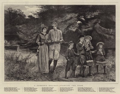 チームのスタート、夏休み 作： Arthur Hopkins