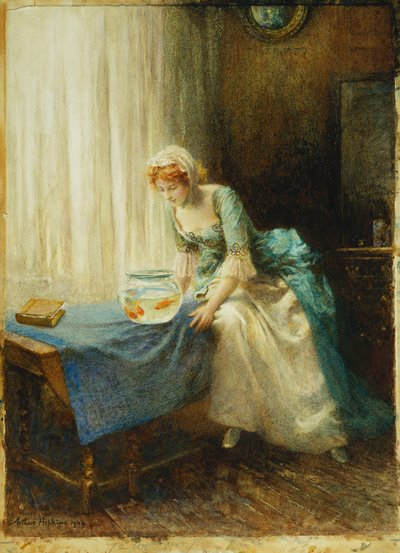 金魚、1909 作： Arthur Hopkins