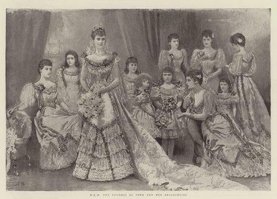 ヨーク公爵夫人と彼女の花嫁介添人 作： Arthur Hopkins