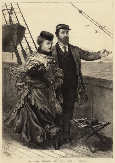 イギリスの最初の光景、王室の結婚 作： Arthur Hopkins