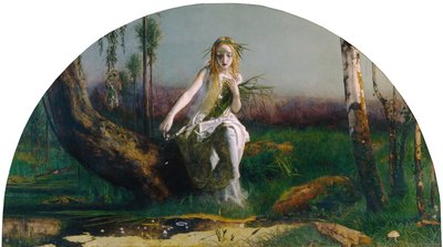 オフィーリア 作： Arthur Hughes