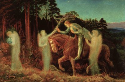 ガラハッド卿、1867年から1892年 作： Arthur Hughes