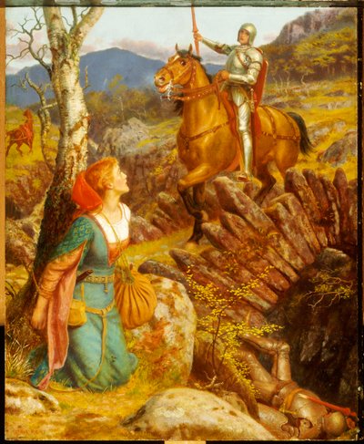 さびた夜の打倒 作： Arthur Hughes