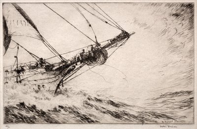 バウスプリット 作： Arthur John Trevor Briscoe