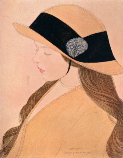 ジョセリン、1912 作： Arthur Joseph Gaskin