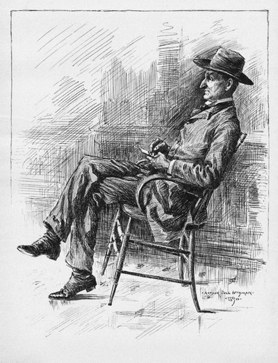 ベンジャミンピーターオールドハッチハッチンソンの肖像、1890 作： Arthur Jule Goodman