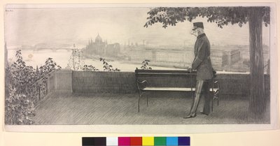 オーストリア皇帝フランツ・ヨーゼフ1世 作： Arthur Lajos Halmi