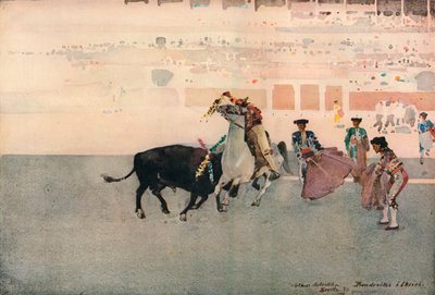 ピカドール、セビリア、1893年、1906年 作： Arthur Melville