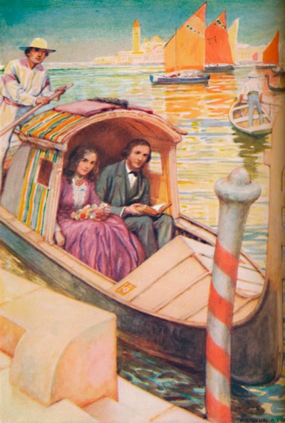 ゴンドラシティのブラウニング、c1925 作： Arthur Percy Dixon
