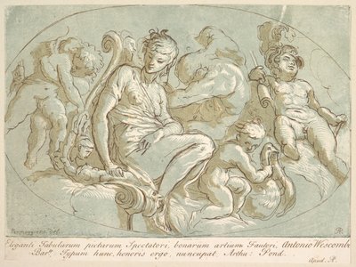 プッティに囲まれたヴィーナス, ca. 1735年。 作： Arthur Pond