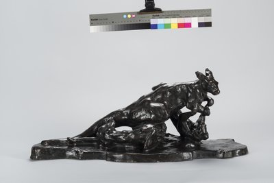 カンガルーと犬 作： Arthur Putnam