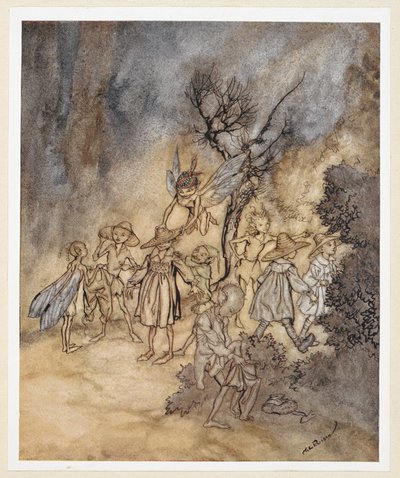 ACT IV: Scene I, line 138 Enter certain Reapers, properly habited. Juno and Ceres send Iris to fetch some nymphs and reapers to perform a country dance.   1455364   ja       japanese Successfully Translated  Original: Inigo Jones (oil on canvas) Translat:  作： Arthur Rackham