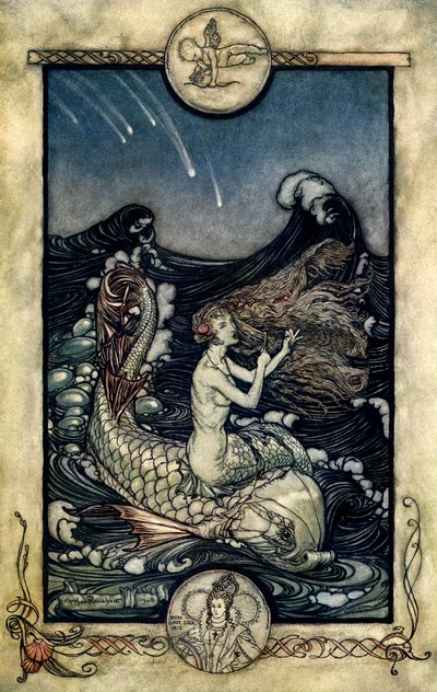 真夏の夜の夢 作： Arthur Rackham