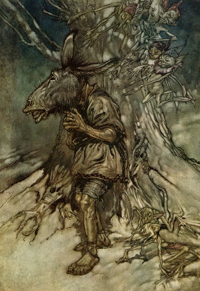 真夏の夜の夢 作： Arthur Rackham