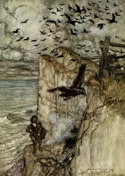 真夏の夜の夢 作： Arthur Rackham