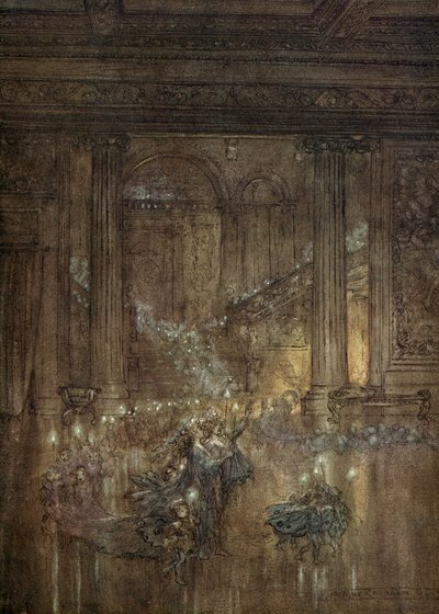 真夏の夜の夢 作： Arthur Rackham