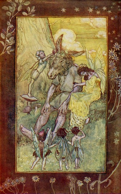 ウィリアム・シェイクスピア著「真夏の夜の夢」 作： Arthur Rackham