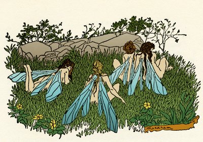 ウィリアム・シェイクスピア著「真夏の夜の夢」 作： Arthur Rackham