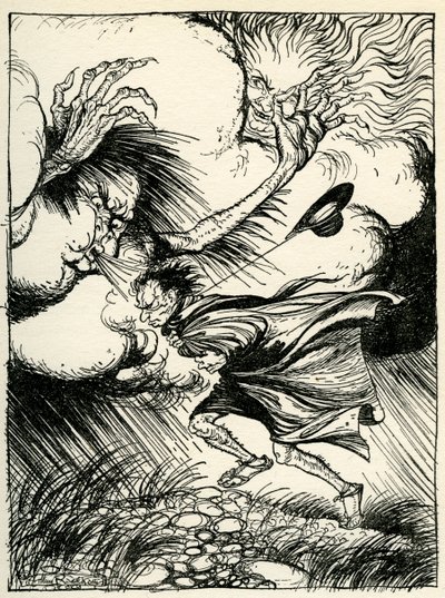 イソップ寓話 作： Arthur Rackham