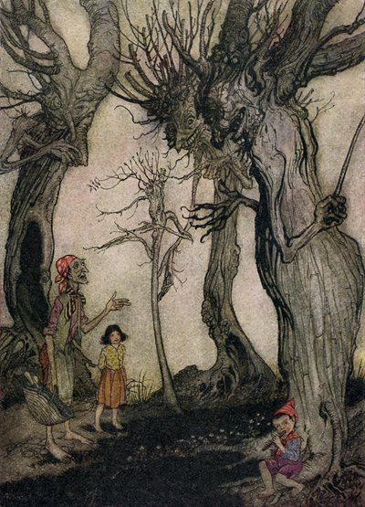 イソップ寓話 作： Arthur Rackham