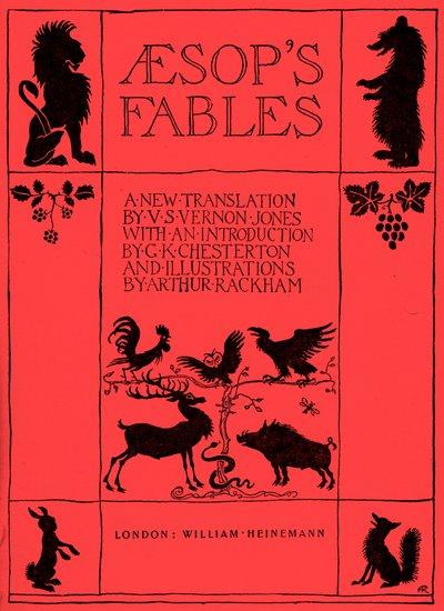 イソップの寓話 作： Arthur Rackham