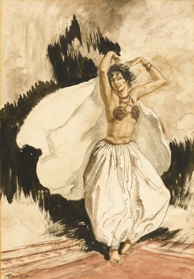 Anitras Dance。 Henrik IbsenによるPeer Gyntのイラスト 作： Arthur Rackham