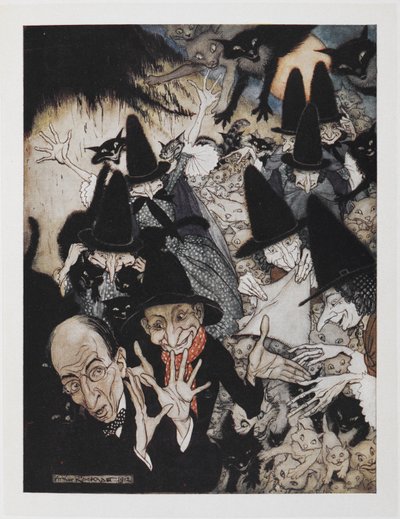セント・アイヴスに行くとき 作： Arthur Rackham
