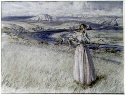 デボン州ビッグベリー・ベイ 作： Arthur Rackham