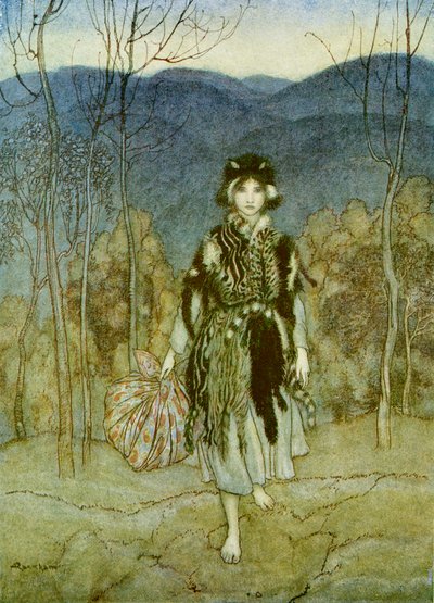 キャットスキン 作： Arthur Rackham