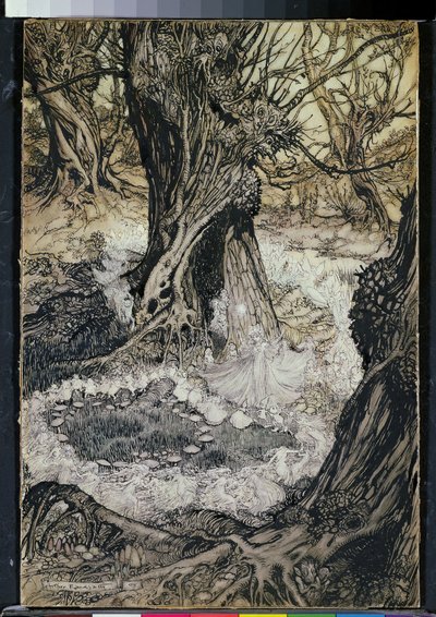 来て、今ラウンデル、1908 作： Arthur Rackham
