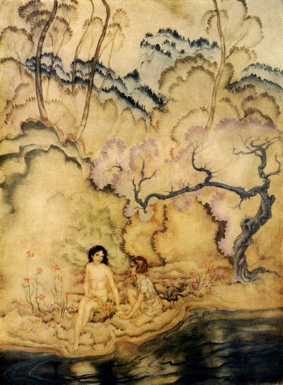 エドガー・アラン・ポーによるエレオノラ 作： Arthur Rackham