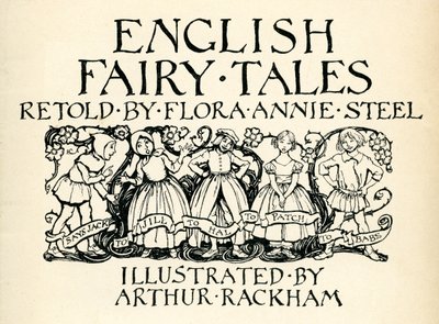 英語のおとぎ話 作： Arthur Rackham