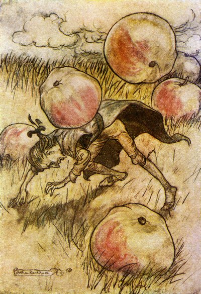 ガリバー、ジョナサン・スウィフトの旅 作： Arthur Rackham