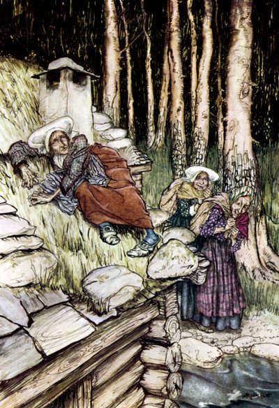 ヘンリック・イプセンのピア 作： Arthur Rackham
