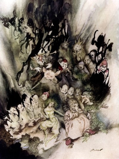 ヘンリック・イプセンのピア 作： Arthur Rackham