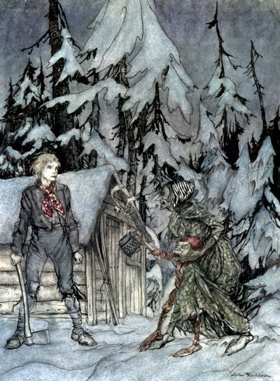 ヘンリック・イプセンのピア 作： Arthur Rackham
