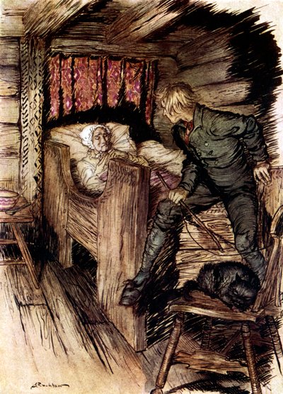 ヘンリック・イプセンのピア 作： Arthur Rackham