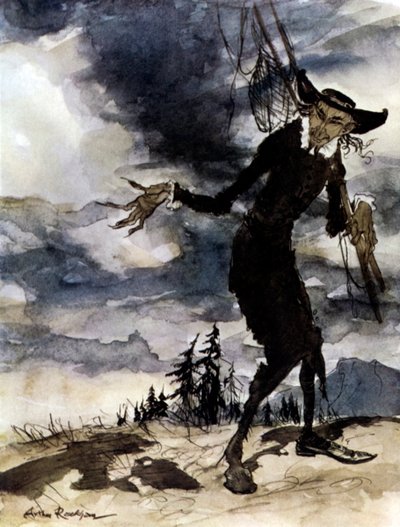 ヘンリック・イプセンのピア 作： Arthur Rackham