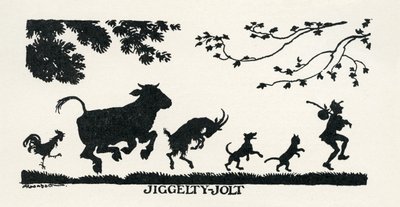 ジャックはいかにして幸運を求めて旅立ったのか 作： Arthur Rackham