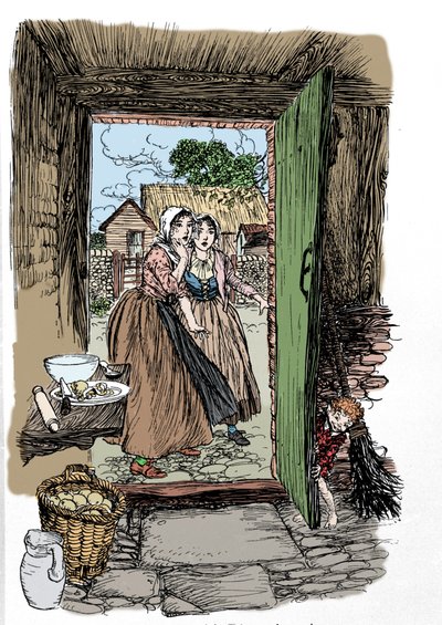 アーサー・ラッカム（1867-1939）によるウィリアム・シェイクスピア作『夏の夜の夢』の挿絵。 作： Arthur Rackham