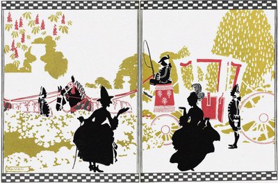 おとぎ話シンデレラのイラスト 作： Arthur Rackham