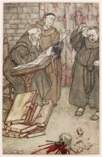 ライムスのジャックドーのイラスト、1907年 作： Arthur Rackham