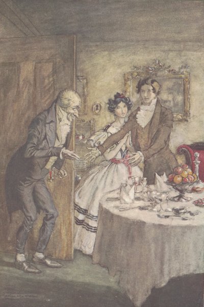 「それは私、あなたのアンクル・スクルージです」 作： Arthur Rackham