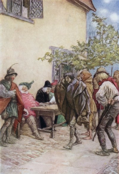 ヘンリー4世パート2 作： Arthur Rackham