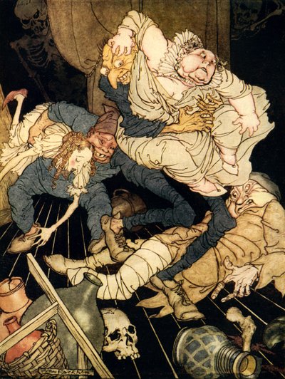 1910年 J.M.バリー「ピーターパン」アーサー・ラッカム 挿絵24枚 古書