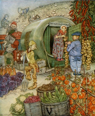 ビネガーさんご夫妻 作： Arthur Rackham