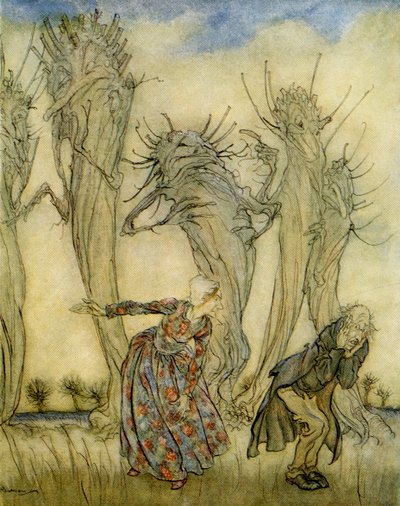 ビネガーさんご夫妻 作： Arthur Rackham
