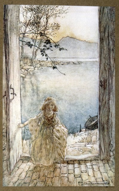 オンディーヌ 作： Arthur Rackham