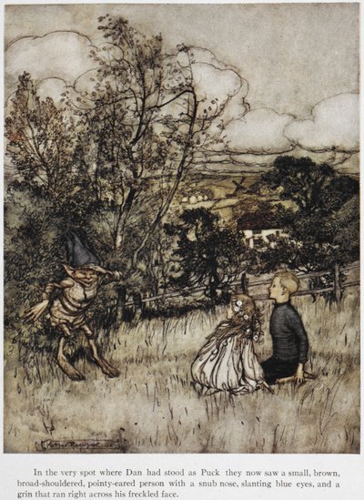 Puck appears to Dan and Una. A story set in the Sussex hills.   1448566   ja       japanese Successfully Translated  Original: Captain John MacBride Translat: Captain John MacBride 1432808 ja japanese Successfully Translated Original: Kelso Monastery, Scot 作： Arthur Rackham